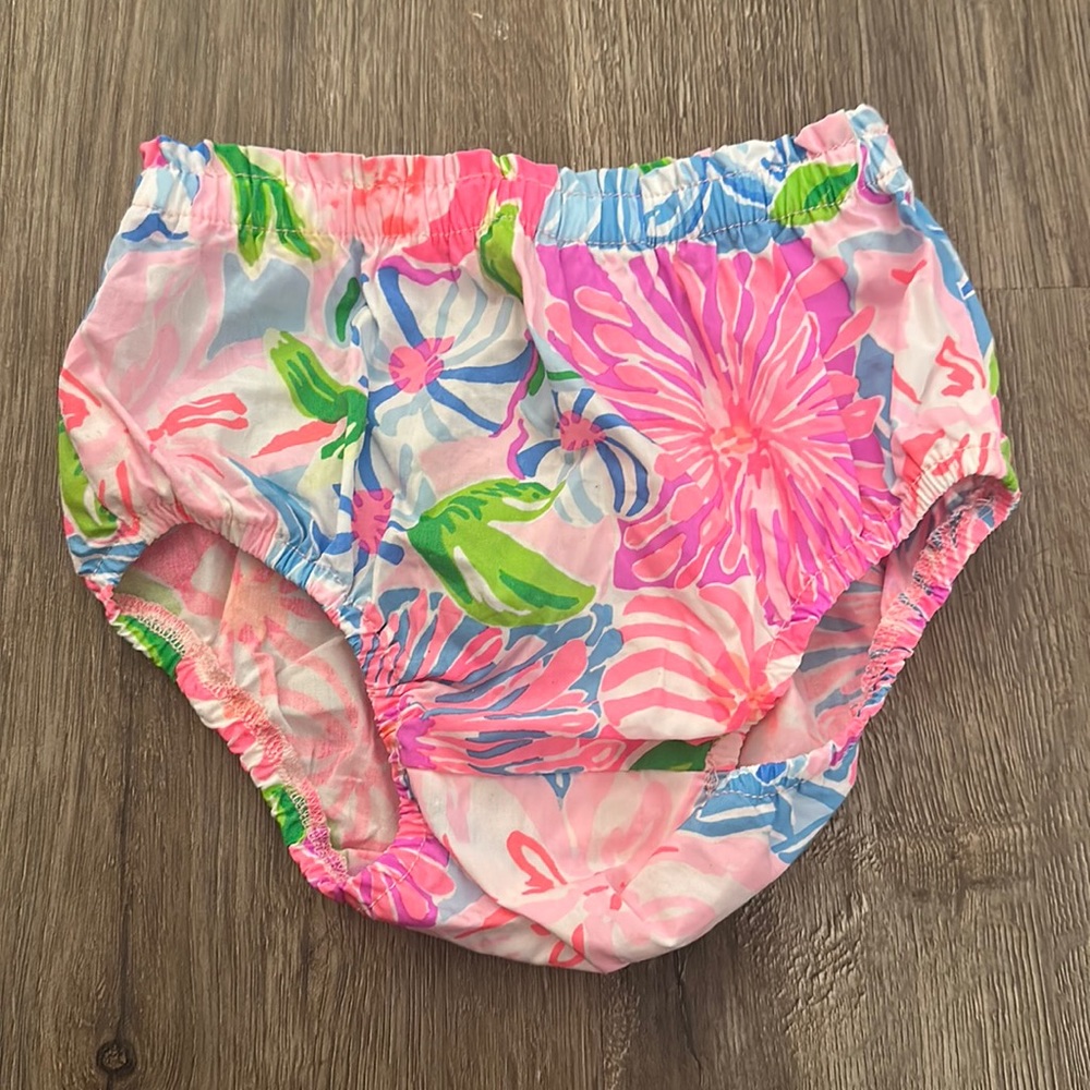 Lilly Pulitzer Baby Bloomer / Diaper Cover 18-24 months